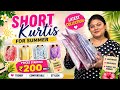 Short Kurtis for Summer 🌸 | Starting ₹200 Only 😍 Budget Friendly Kurti Collection