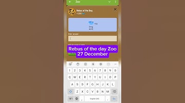 Rebus of the day 27 December | Rebus of the day Zoo 27 December