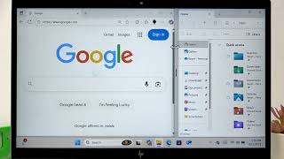 HP ELITEBOOK 846 – كيفية استخدام تقسيم الشاشة screenshot 2
