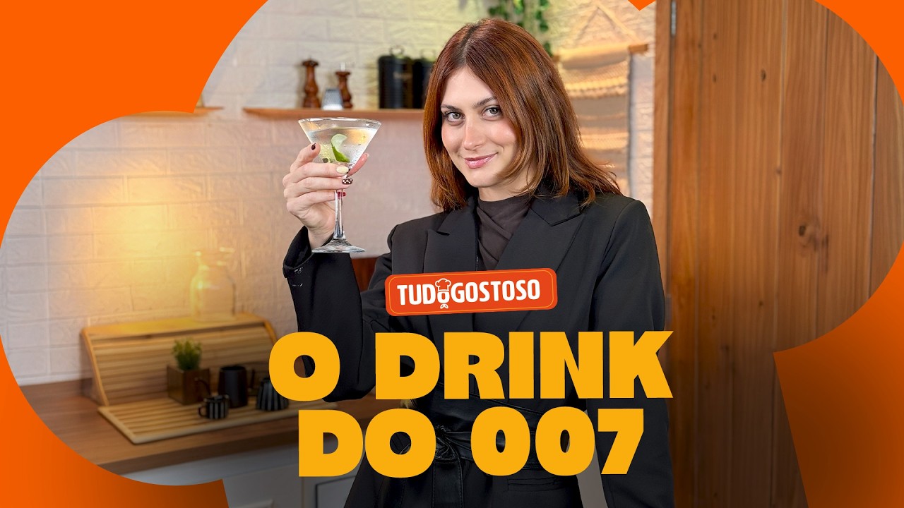 O DRINK FAVORITO DO 007? APRENDA A FAZER UM DRY MARTINI