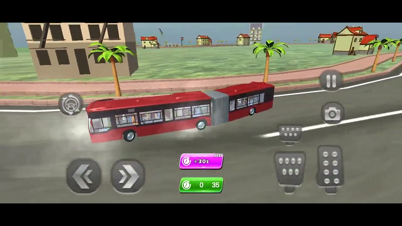 Route Shuttle Bus Gameplay | Realistic Bus Driving Experience 🚍