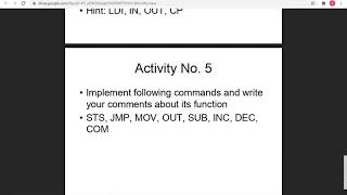 LAB 02 #PART 2 Introduction and implementation of assembly language  on ATMEGA 328P using AVR Studio