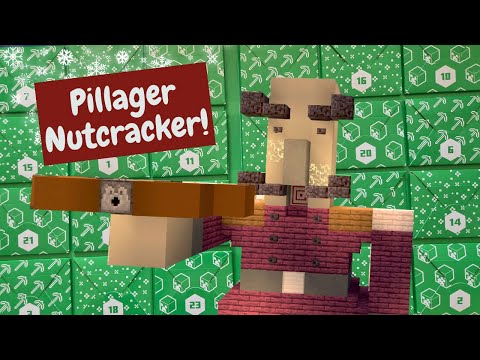 The Pillager Nutcracker Minecraft Advent 7 December