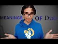 Explaining the meanings of the word "DUO"