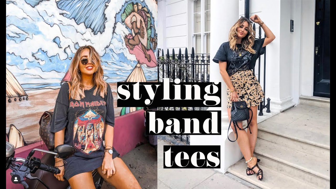 HOW TO STYLE BAND TEES | sophie milner