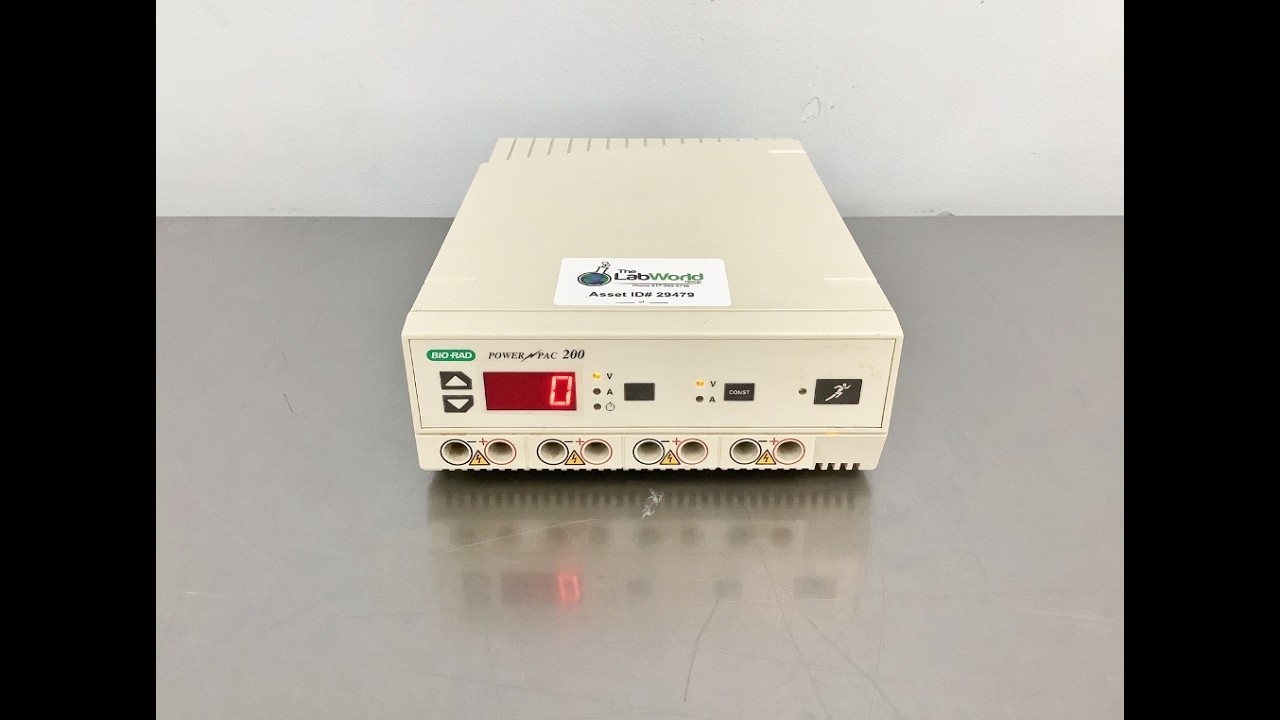 BioRad PowerPac 200 and 300 Power Supplies - The Lab World Group