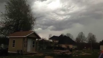 4/3/2014 Storm -- GoPro Time Lapse Test - Memory Card Fail