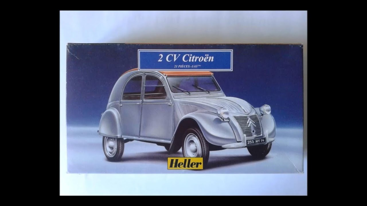 citroen 2cv heller