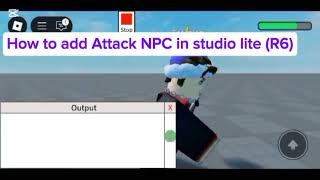 Famous How to add Attack NPC in studio lite (R6) Profile