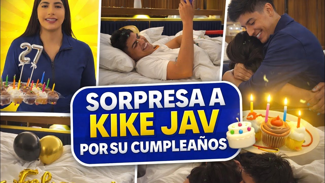 Tami Rivera VIAJA a los ESTADOS UNIDOS para darle una SORPRESA a Kike Jav por su CUMPLEAÑOS 