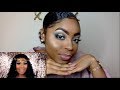 I Tried Following An Aaliyah Jay Makeup Tutorial | Jaterra Bria&#39;Na