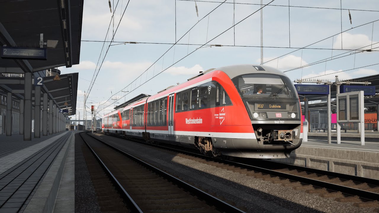 RE87 mit Soundmod nach Obernburg-Elsenfeld | TSW | BR642