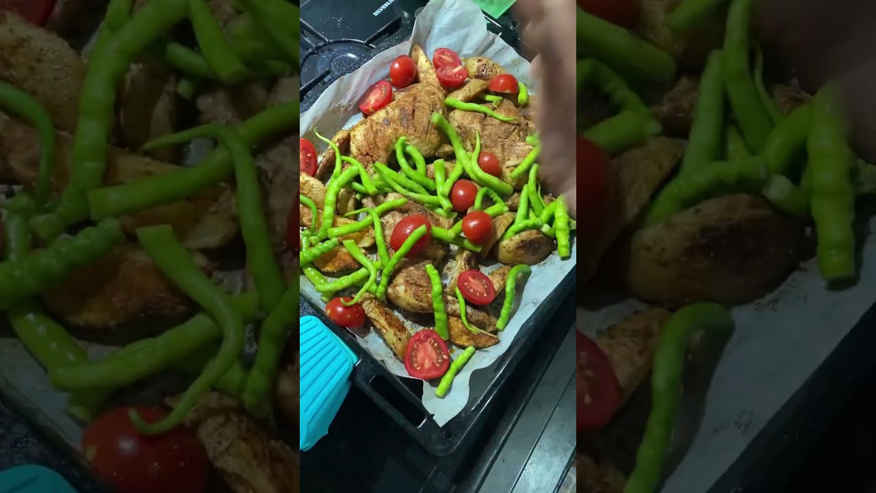 Fırında Tavuk But ve Patates | Ekonomik & Pratik Akşam Yemeği Tarifi 🍗🥔 Fırında Tavuk But ve Patates | Ekonomik & Pratik Akşam Yemeği Tarifi 🍗🥔