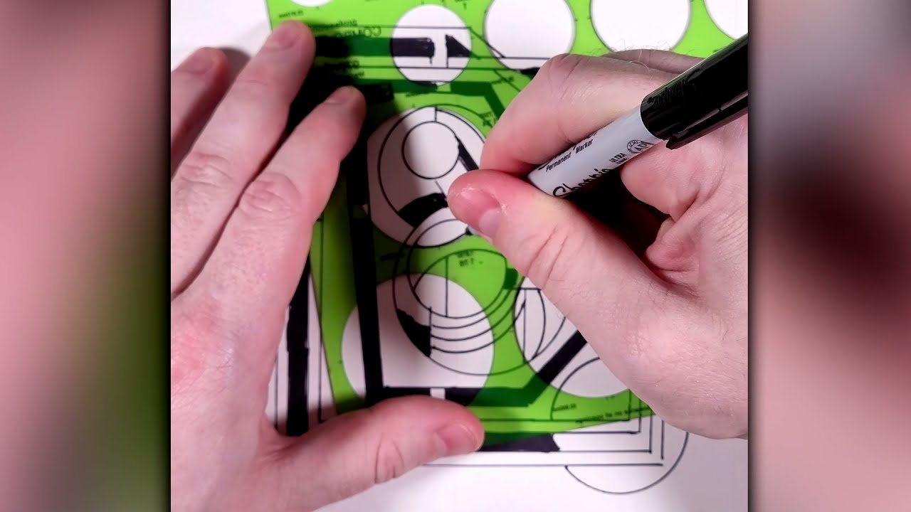 Untitled Geometric Abstract Doodle Time Lapse Drawing - July 5th 2021