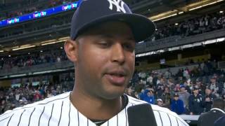 Aaron Hicks on his two-homer game
