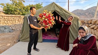 The homeless fairy was shocked to see Saeed and his bouquet of flowers; why did she return?