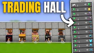 Minecraft BEST Villager Trading Hall in 26.2+😱 (java & bedrock)