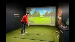 Area golf simulators see an increase in usage during the winter months