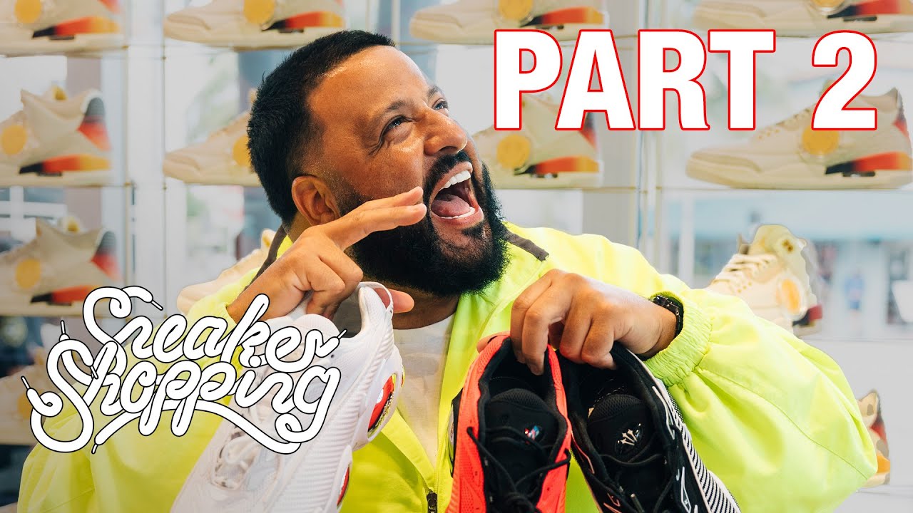 DJ Khaled is a sneakerhead & his sneaker collection at his Miami mansion  proves it