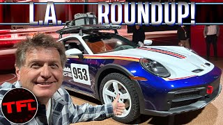 Here Are the Top 10 Reveals from the LA Auto Show & What It's Like to Road Trip an EV Across the US!