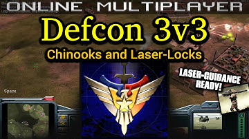 Defcon 3v3 - USA - Pro Rules | C&C Generals Zero Hour | No Commentary