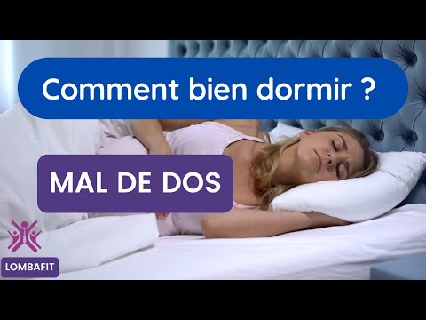 Vidéo: 3 façons de dormir avec des maux de dos