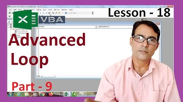 Copy data form multiple sheet with Loop | Excel VBA lesson - 18 | Excel VBA for beginners in hindi