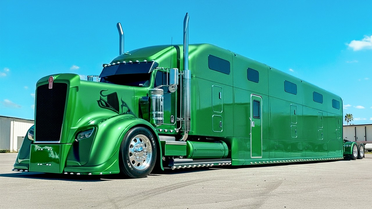 The 10 BIGGEST and Most LUXURIOUS Sleeper Cabs Ever Built — This Is INSANE!