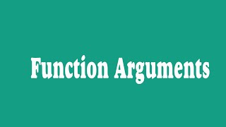 16  _ Function Arguments In Python(Arabic)