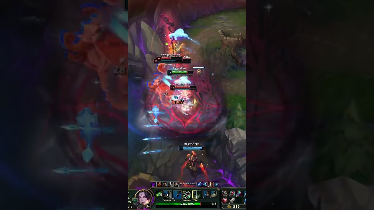 riven quadra kill (enemy team ff after)