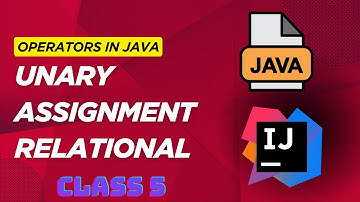 Java Operators Explained | Unary, Arithmetic & Relational Operators with Examples