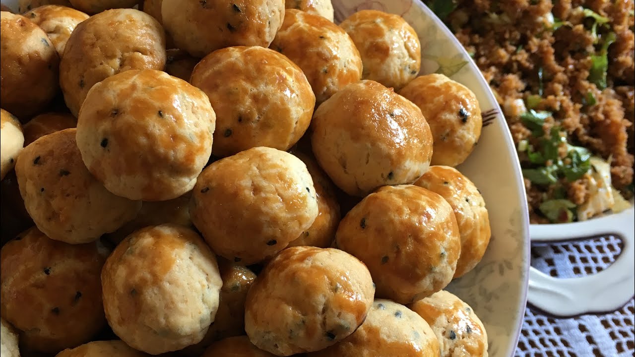 Pastane usulü çörek otlu kurabiyeler YouTube