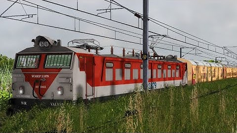 Legendary Ahmedabad to Borivali Express | Stunning Khandesh Route in MSTS Open Rails