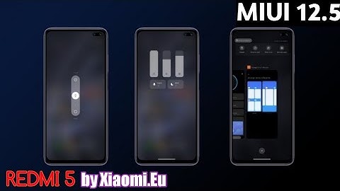 Redmi 5: MIUI 12.5 Xiaomi.EU | 21.1.6 Android 10 | New Features & Call of Duty Test,🔥 Control Center