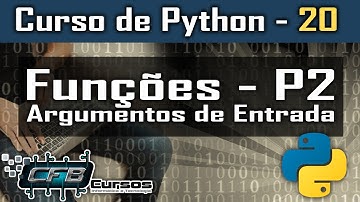 Funções P2 / argumentos de entrada - Curso de Python #20