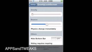 Unlock Your iDevice Using Physics with GravityLockScreen screenshot 4