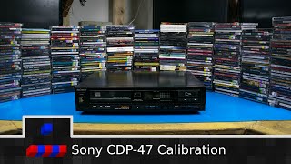0x000D - Sony CDP-47 Calibration/Repair
