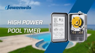 This DEWENWILS Heavy-Duty Pool Timer Solved My Biggest Home Problem! -HOMT01C