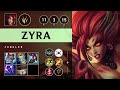 Zyra Jungle vs Karthus - KR Challenger Patch 25.14