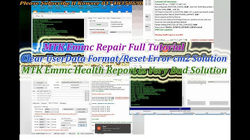 Mediatek Emmc User Data Format Reset Error cm2 Solution By Easy Jtag Plus Full Tutorial II mtk emmc