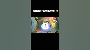 Chou Freestyle Montage 🔥 Smooth Combos & Clean Outplays#Chou #MLBB #YTShorts