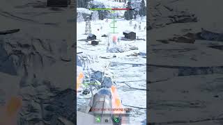 SATISFYING mighty mouse kill in F104-c #warthunder #groundrb #cas #f104 #rocket #shorts