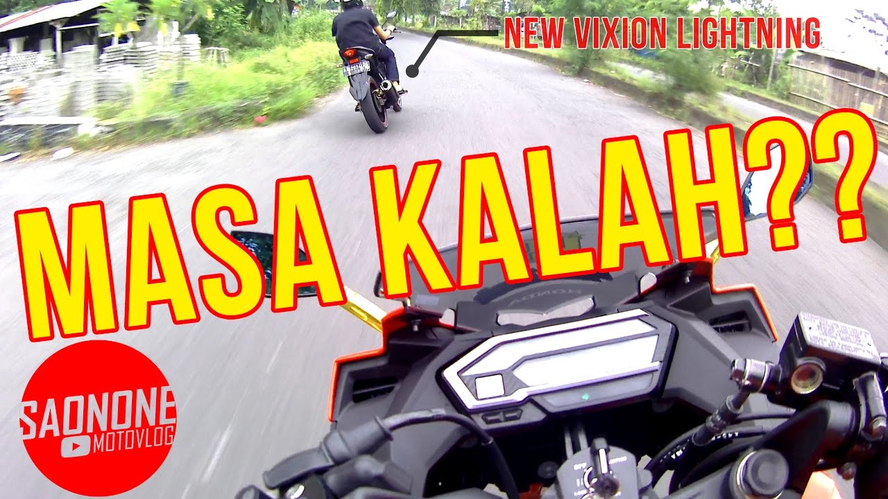 TEST DRAG 2017 CBR 150R VS NEW VIXION BACA DESKRIPSI