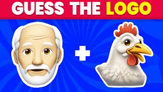 Guess Famous Logos by Emoji 🍟🍗 | Logo Challenge