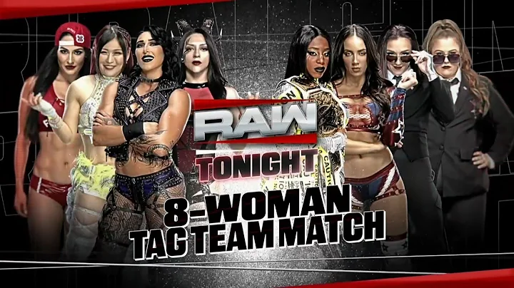 Rhea Ripley, Iyo Sky, Stephanie Vaquer & Nikki Bella Vs Naomi, Chelsea Green & Secret Hervice _(1/2)