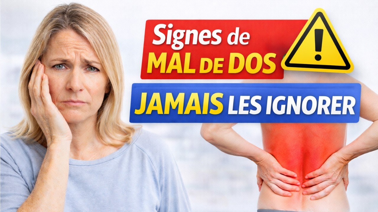 Ces signes de mal de dos qu’il ne faut jamais ignorer !