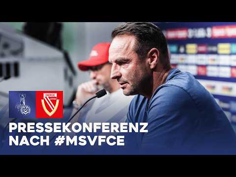 "Möchte die ganze Mannschaft loben" | Pressekonferenz | #MSVFCE | ZebraTV | 03.05.2026