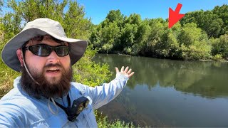 Fishing & Exploring a Desert River! (Found a Honey Hole)
