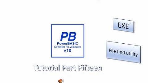 PowerBasic Windows Compiler tutorial Part 15 - File finding part 1