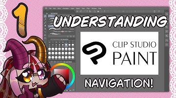 Understanding Clip Studio Paint! ┉❥ EP 1: Navigating Canvas Creation, the Toolbar, and the Workspace
